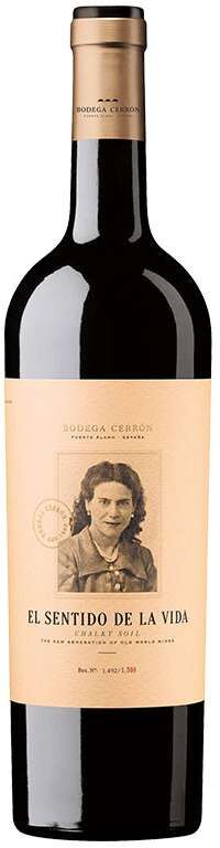 Vino El Sentido de la Vida 2025 de Bodegas Cerrón - Vino español con 15% de graduación