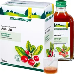 Acerola Schoenenberger Heilpflanzensäfte 600 ML
