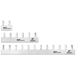 ABB BAE-S3/9/10H1+H Stift-Phasenschiene 3-phasig, 10 mm2, 9 Pins für Hilfsschalter 4TQA750345R1009 BAES3910H1H