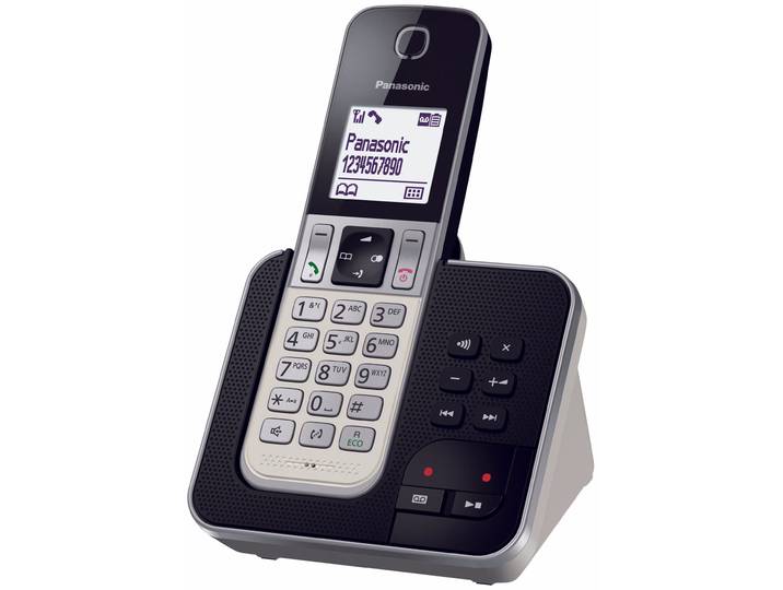 Panasonic UE KX-TGD320SLW Funk-Telefon – Festnetz Telefon