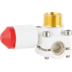 Rohrverbindung Flamco T-Plus für Kopferrohre, dünnwand Stahl- und Edelstahlrohr 15x1/2"x15