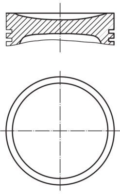 Mahle Kolben 003 94 01