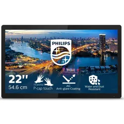 Philips 222B1TFL Touch-Monitor 55,9 cm (22")