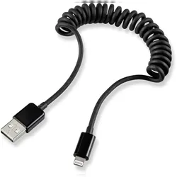 Renkforce Apple Lightning Spiralkabel für Apple iPod/iPad/iPhone