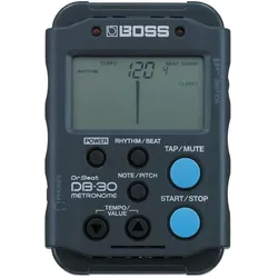 BOSS (Electronics) DB-30 (Metronom), Zubehör Instrumente, Grau, Schwarz