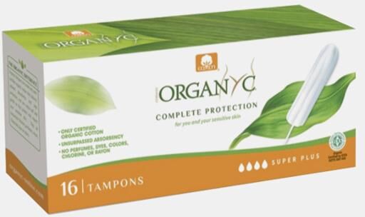 ORGAN(Y)C TAMPAO SEM APLICADOR SUPER PLUS 16un