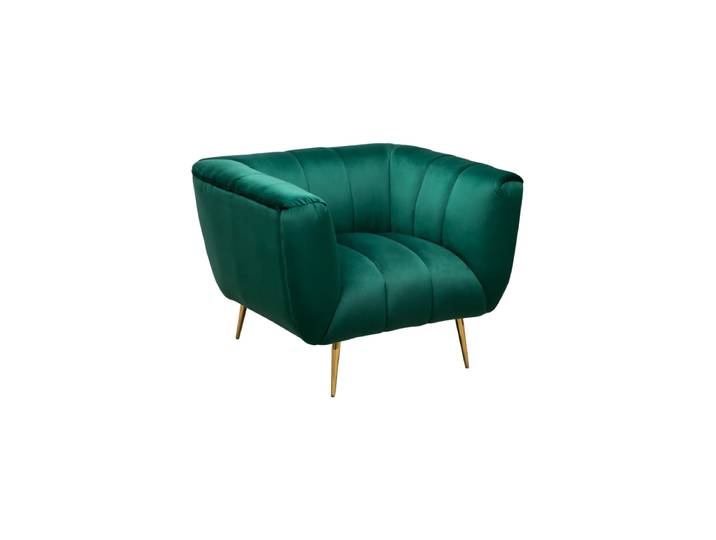 Design Sessel „Noblesse“ Samt Smaragdgrün Invicta Interiors