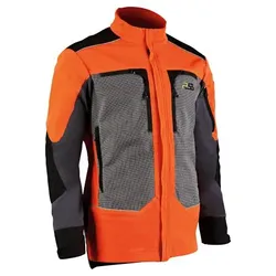 X-treme Vectran Forstjacke Herren (Neonrot/Grau), 3XL