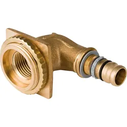 Mepla Anschlusswinkel 90Gr für UP-SPK, Rg d20-Rp1/2, G-Kontur
