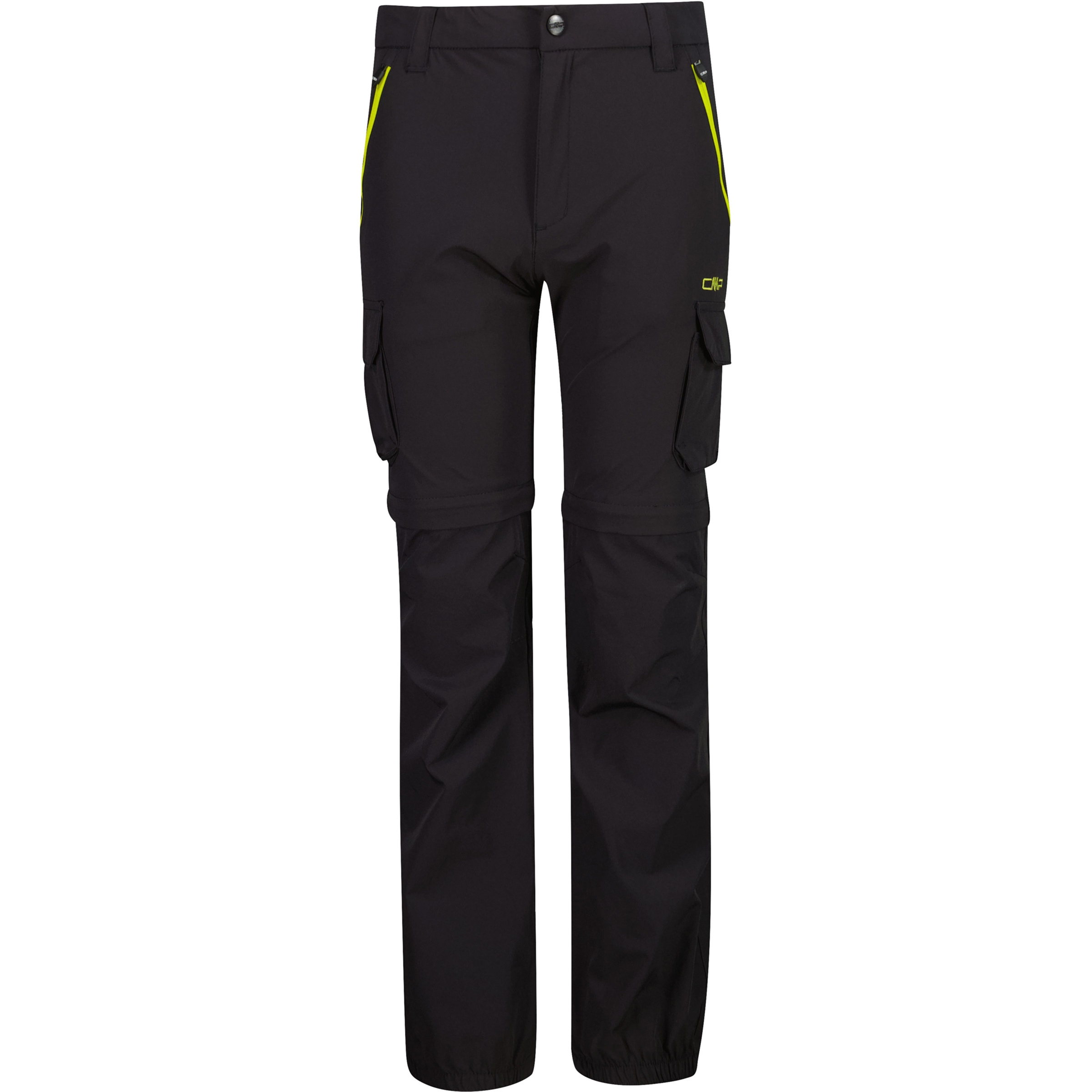 CMP Zip Off Hose Kinder Zip-Hosen schwarz Größe 104 Camping Elastisch