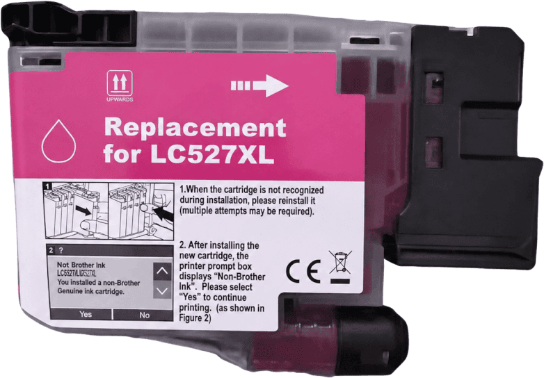 Brother Lc527xlm Magenta Kompatibel 2.000 Sider