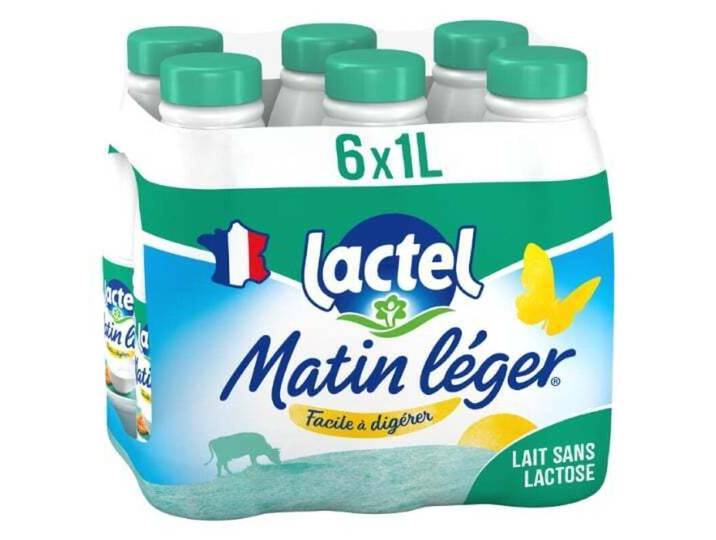 MATIN LÉGER lait écrémé bt 6x1l
