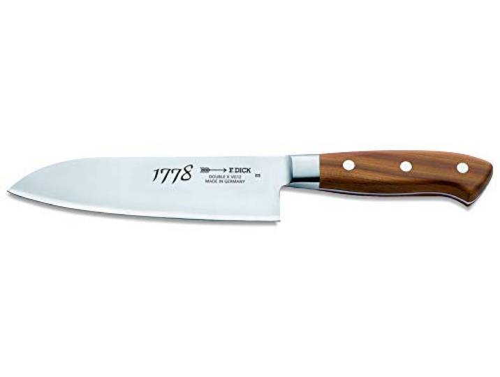 Dick Messer GL531 1778 Santoku Messer, schwarz, 17 cm