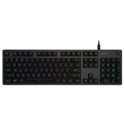 Logitech Spanish Keyboard G G512 Carbon Lightsync Rgb Mechanical Gaming Gx Brown Switches Usb Qwerty Carbon