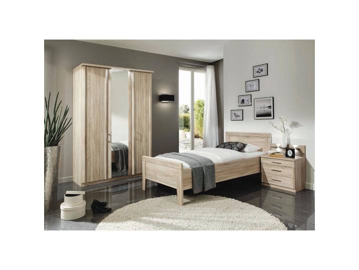 Venda Einzelzimmer, Eichefarben, Glas, Holzwerkstoff, 90x200 cm, ISO 9001, Typenauswahl, umfangreiches Zubehör erhältlich, in verschiedenen Holzarten erhältlich, In verschiedenen Grössen erhältlich,in verschiedenen Holzarten erhältlich,Typenauswahl, umfangreiches Zubehör erhältlich,Typenauswahl, individuell planbar, in verschiedenen Holz-Dekoren erhältlich, Schlafzimmer, Komplette Schlafzimmer und Serien, Komplette Schlafzimmer