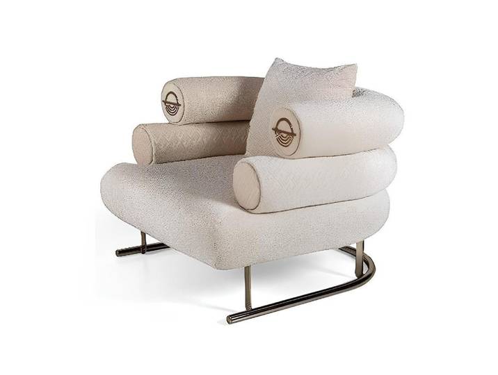 Xlmoebel Sessel Beiger Sessel für ein modernes Wohnzimmerambiente (1-St., Beiger Sessel), Made in Europa
