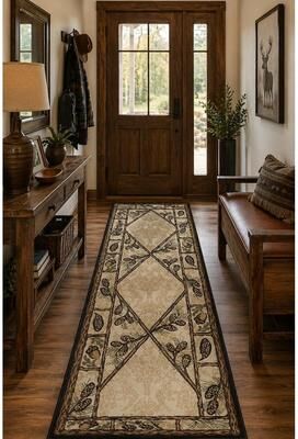 Mayberry Rug American Destination Brasstown Bald Pine Cone Area Rug