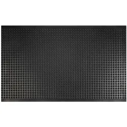 etm Arbeitsmatte Bubble   Naturgummi   Schwarz   Zuschnitt