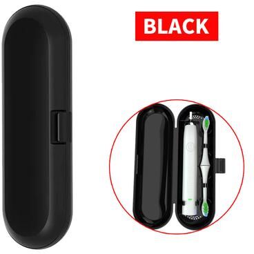 Youfap Market Dustproof Electric Toothbrush Travel Case, Convenient Storage Box black