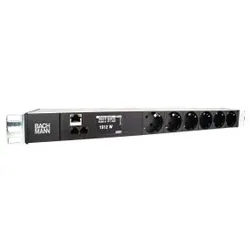 EFB 691791.1 19” 1HE PDU BN2000 Monitored 6 x Schutzkontakt 6917911