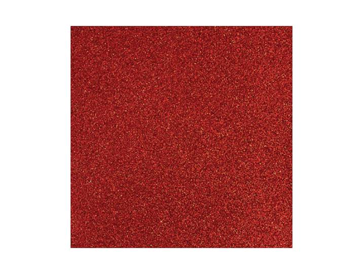 Rayher Scrapbooking-Papier Glitter Kardinalrot 30.5 × 30.5 cm 200 g/m²
