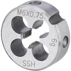 Magni, Gewindeschneider + Gewindebohrer, Schneideisen EN22568 HSS M7x0,75 FORTIS