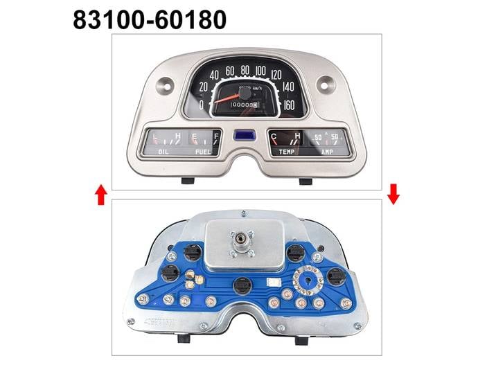 Jauge de compteur, ampèremètre 83100 – 60180, affichage numérique, compteur de vitesse, jauge d'instrument pour Toyota Land-Cruiser FJ40 FJ45 BJ40
