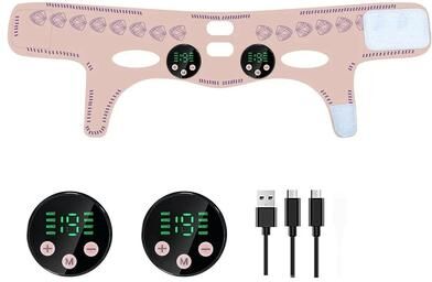 Uplifted Finds EMS Facial Slimming Strap Advanced Face Lifting And Thin Mask no Remote Control