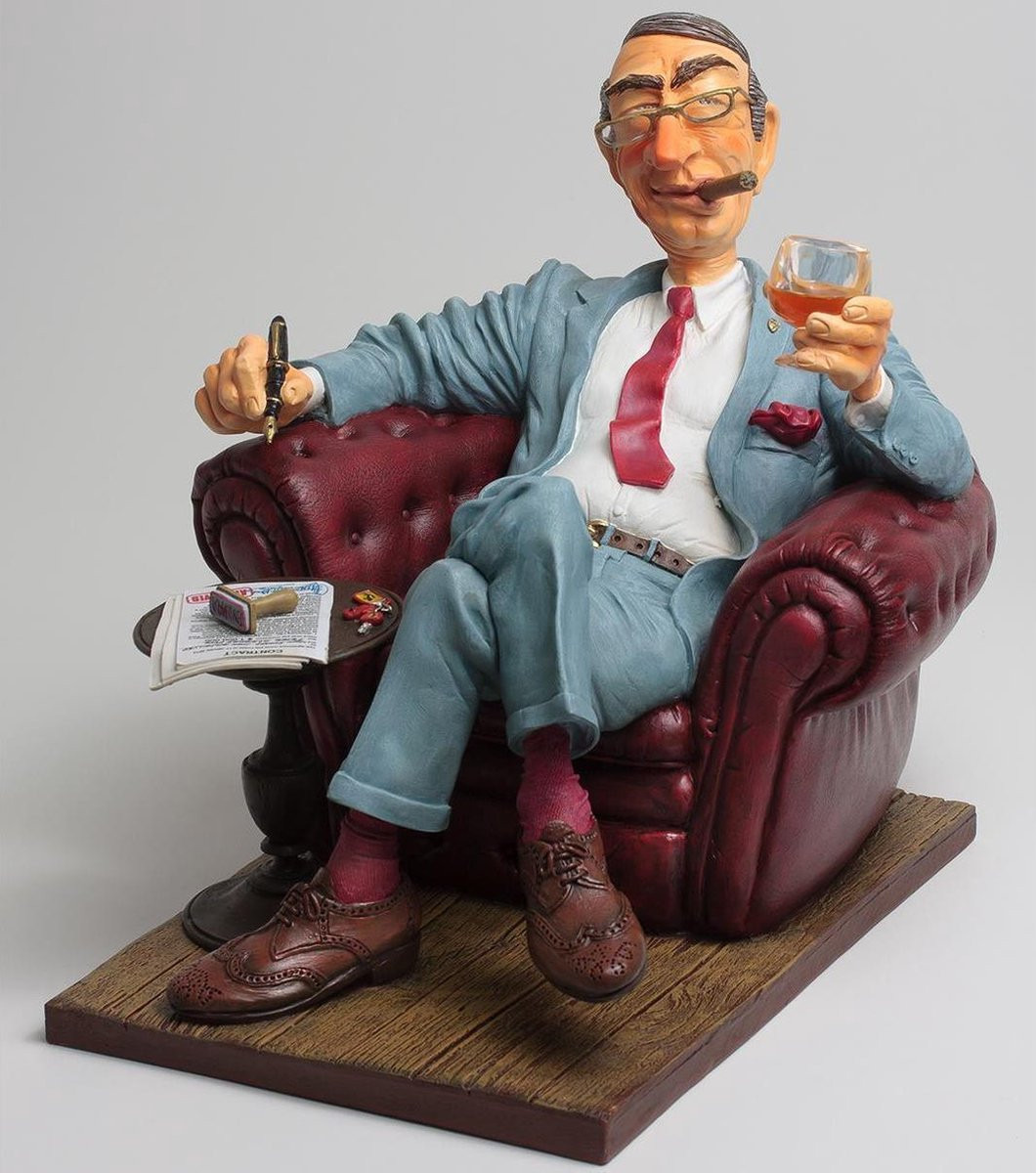 MadDeco Beeldje Guillermo Forchino - Big Boss CEO Manager