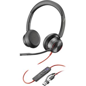 Poly Headset Blackwire 8225-M Stereo, USB-C, On-Ear