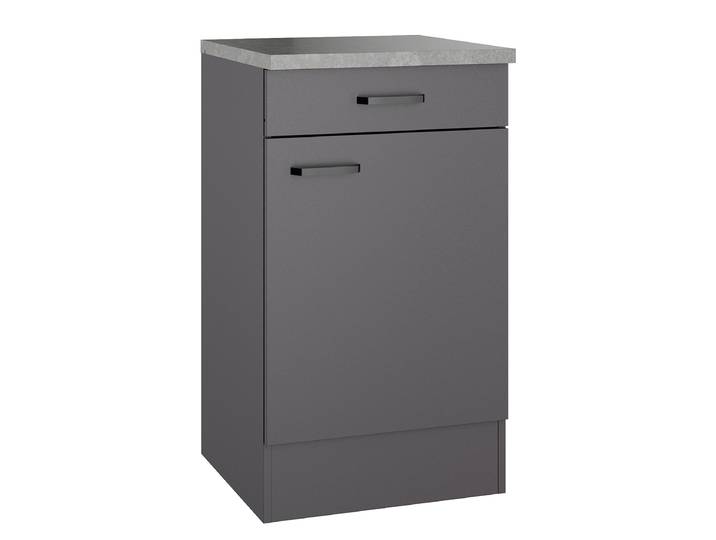 Meuble bas 50 x 50cm Gris/Anthracite