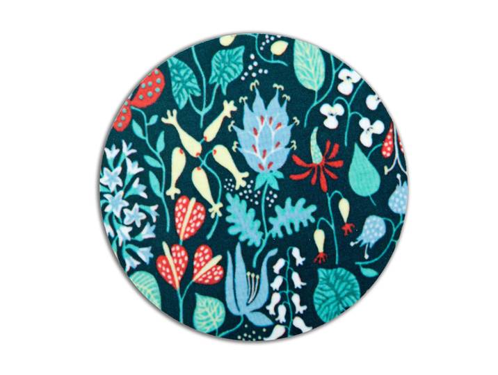 Opto Design Dessous de plat Herbarium bleu Ø 21 cm