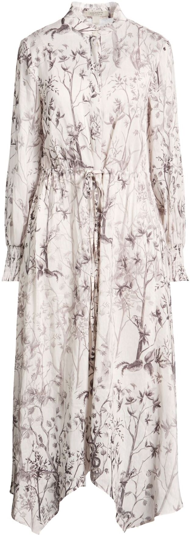 Allsaints Vestido largo Mujer Marfil 34 Mujer