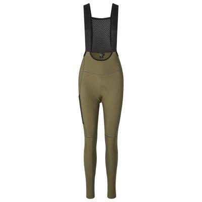 GripGrab - Women's PACR Thermal Bib Tights - Radhose Gr S oliv