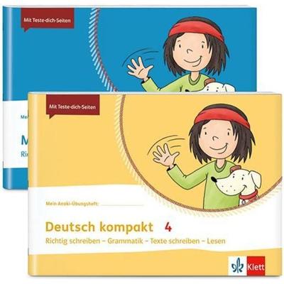 Mathe + Deutsch kompakt 4, Set von , Klett Schulbuchverlag, 978-3-12-162303-7