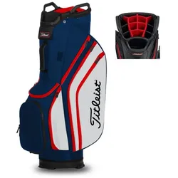Titleist Club 14 Lightweight Cartbag navy/weiss/rot