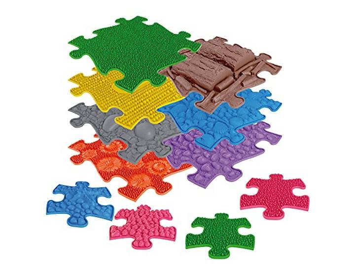 EDUPLAY 110482 sensorische pad 11-delig, meerkleurig (1 set)