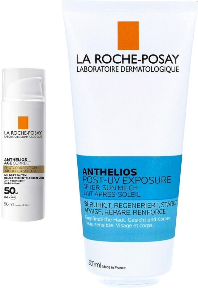 La Roche Posay Anthelios Age Correct Lsf 50 + Anthelios After-Sun Milch 1Pck