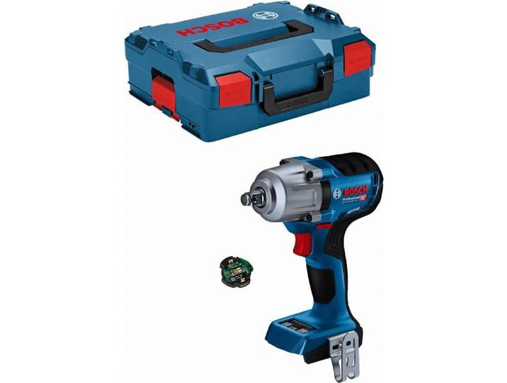 BOSCH Professional 06019K4001 PROMOTION : BOSCH Professional GDS 18V-450 HC Kit visseuse à choc sans fil 18\,0 V + prime Bosch E