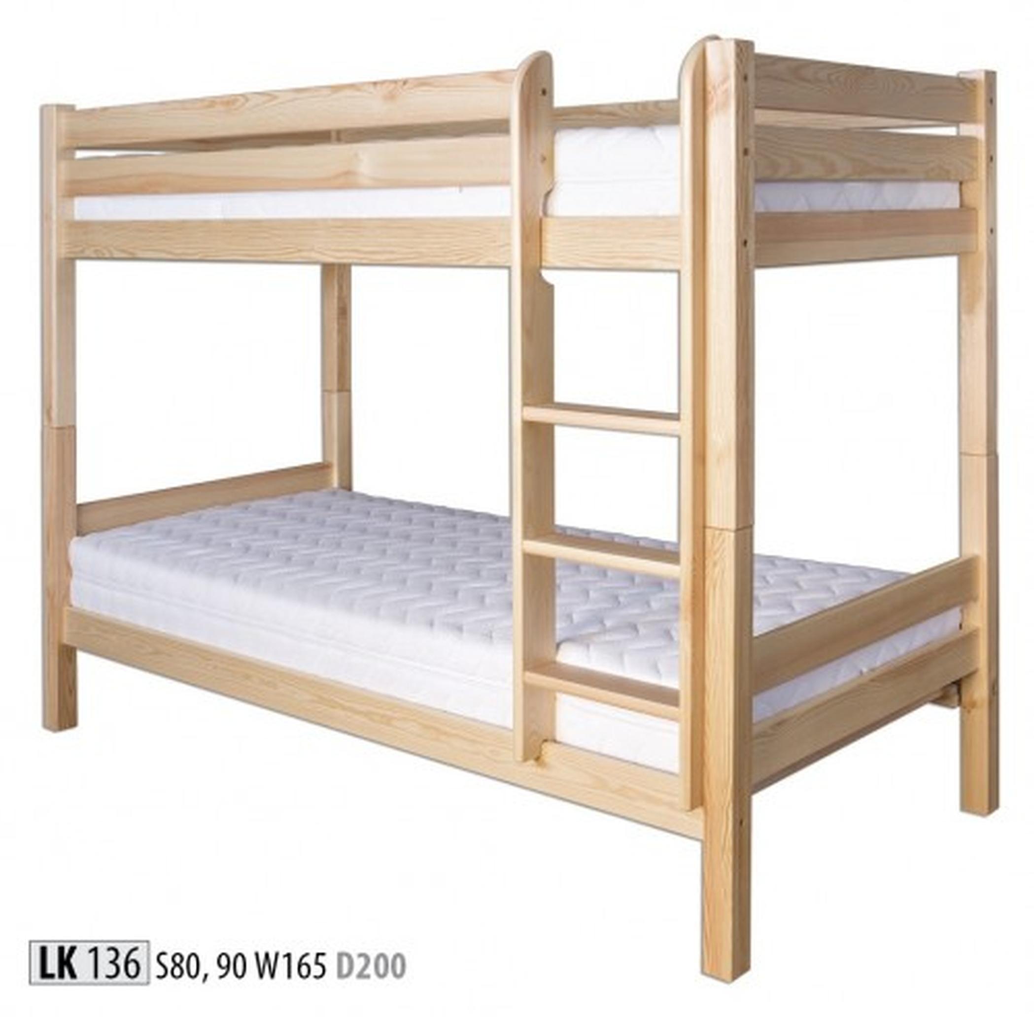 Etagenbett Hochbett Kinderbett Kiefer Holz Kinder Zimmer Vollholz Möbel Holz Neu