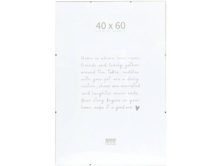 Deknudt Frames Wissellijst met clips - S200M9 - foto: 40x60 cm - mat glas