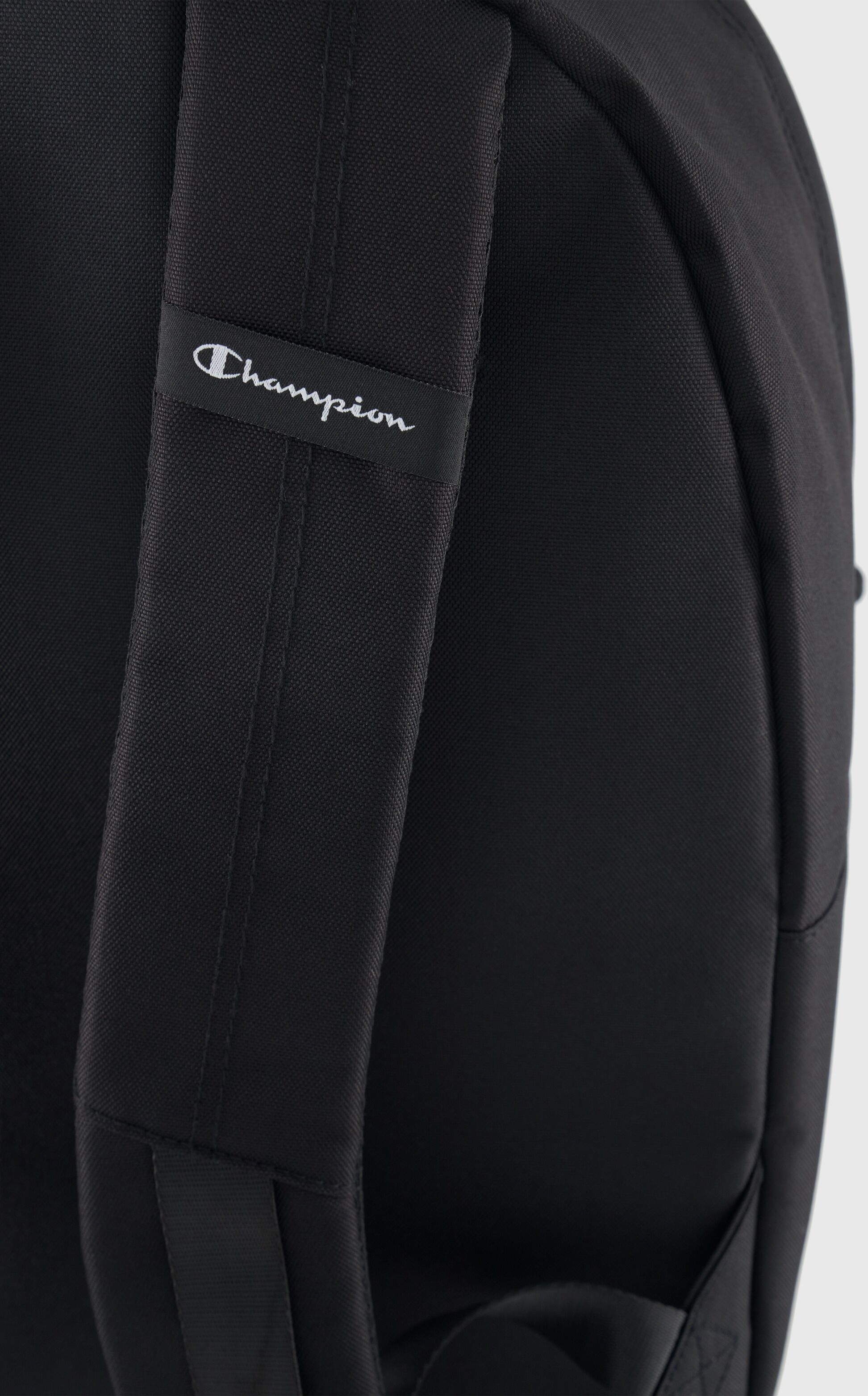 Rucksack CHAMPION "Backpack", schwarz (nbk, ns), Rucksäcke, Polyester, Rucksack, mit Jacquard-Etikett, aus Polyester, sportlicher Stil nbk, ns Einheitsgröße
