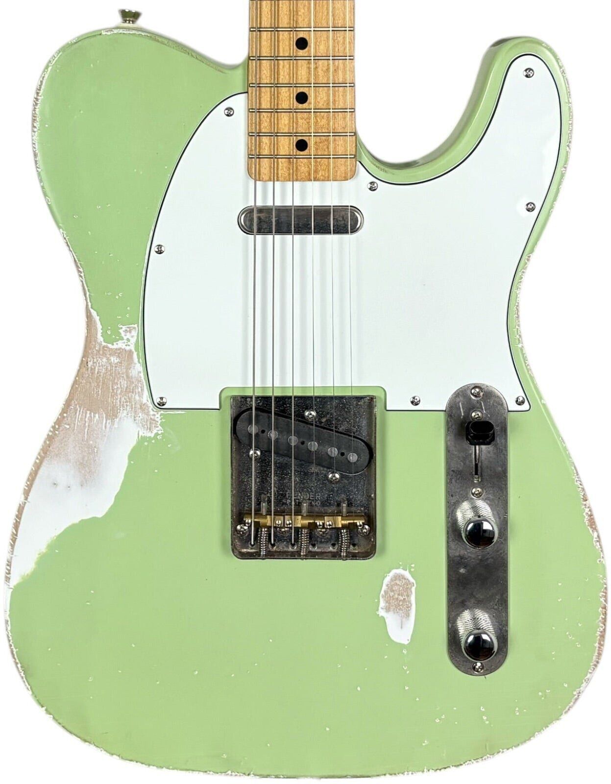 Fender MJT Telecaster réédition des années 50   Vert Surf - Refurbished