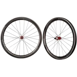 TUNE Laufradsatz 28" Gravel Nano 45 Standard Bearings | rot Shimano Ro
