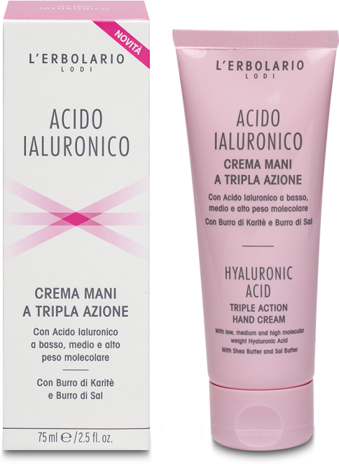 L'Erbolario Ácido Hialurónico Crema de Manos 75 ml