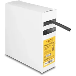 DELOCK Schrumpfschlauch Box mit Innenkleber 5 m x 6 mm