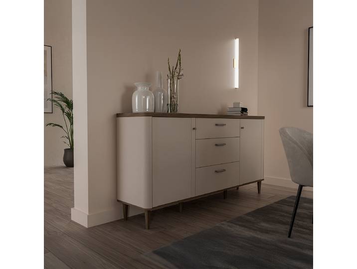 Enfilade 180 x 92 x 41cm Beige/Marron