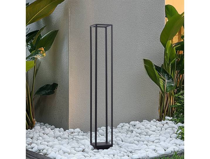 LED Wegeleuchte Thorvid Lucande, schwarz, Aluminium, Modern