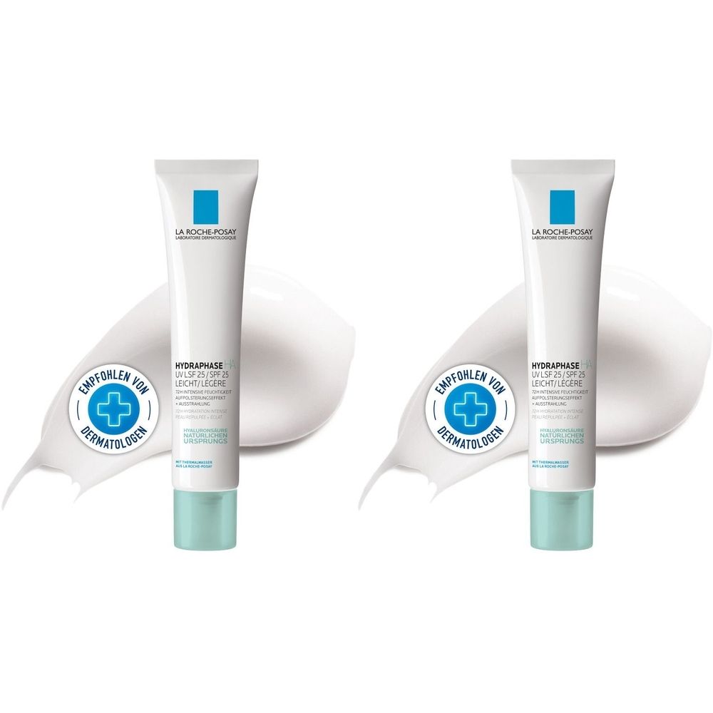 Roche-Posay Hydraphase HA UV Creme leicht LSF 25 2x 2x40 ml