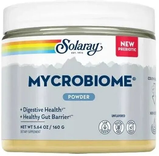 Solaray Mycrobiome Prebiotic Polvo 160g